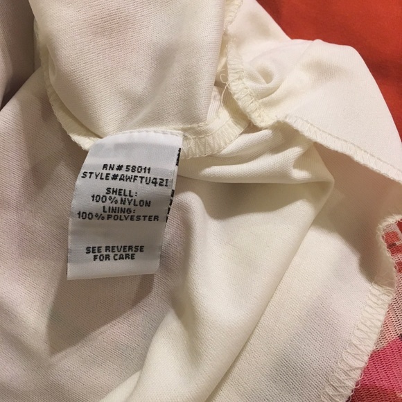 Sangria Sweetheart Floral Dress 10 FREE SHIP - Picture 3 of 5